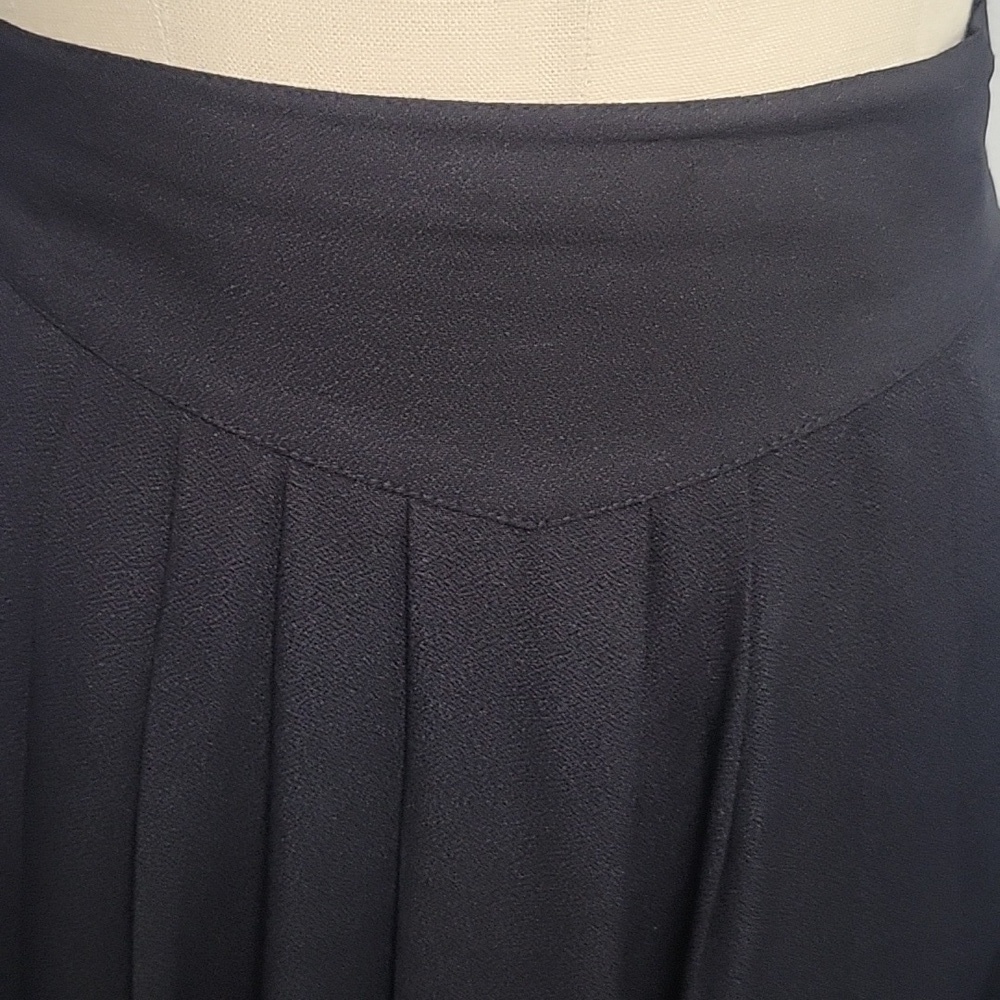 Greg Adams Vintage Black Midi Skirt. - Picture 2 of 5
